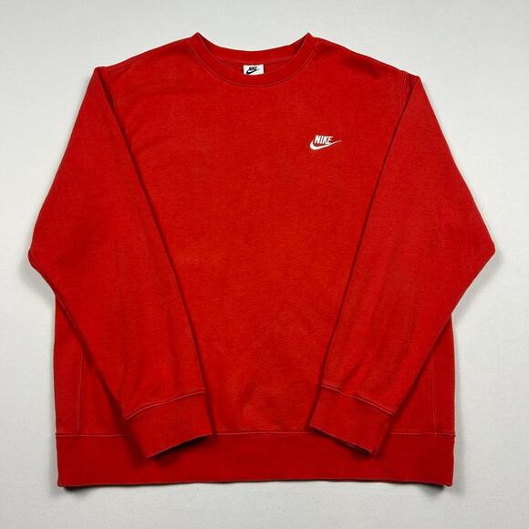 Red Nike Sweatshirt - Picture 1 of 6